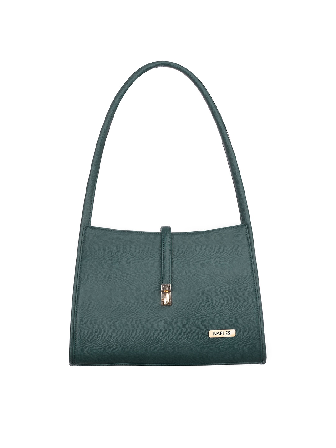 

Naples PU Structured Shoulder Bag, Green