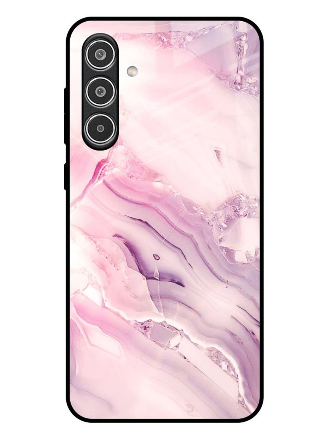 

QRIOH Abstract Gradient Printed Samsung Galaxy A36 5G Back Case, Pink