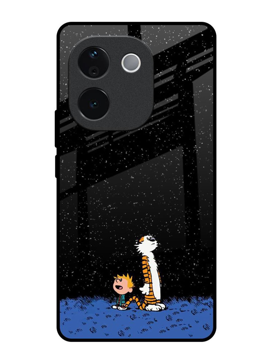 

QRIOH Quirky Printed Vivo T3 Pro 5G Back Case Mobile Accessories, Black