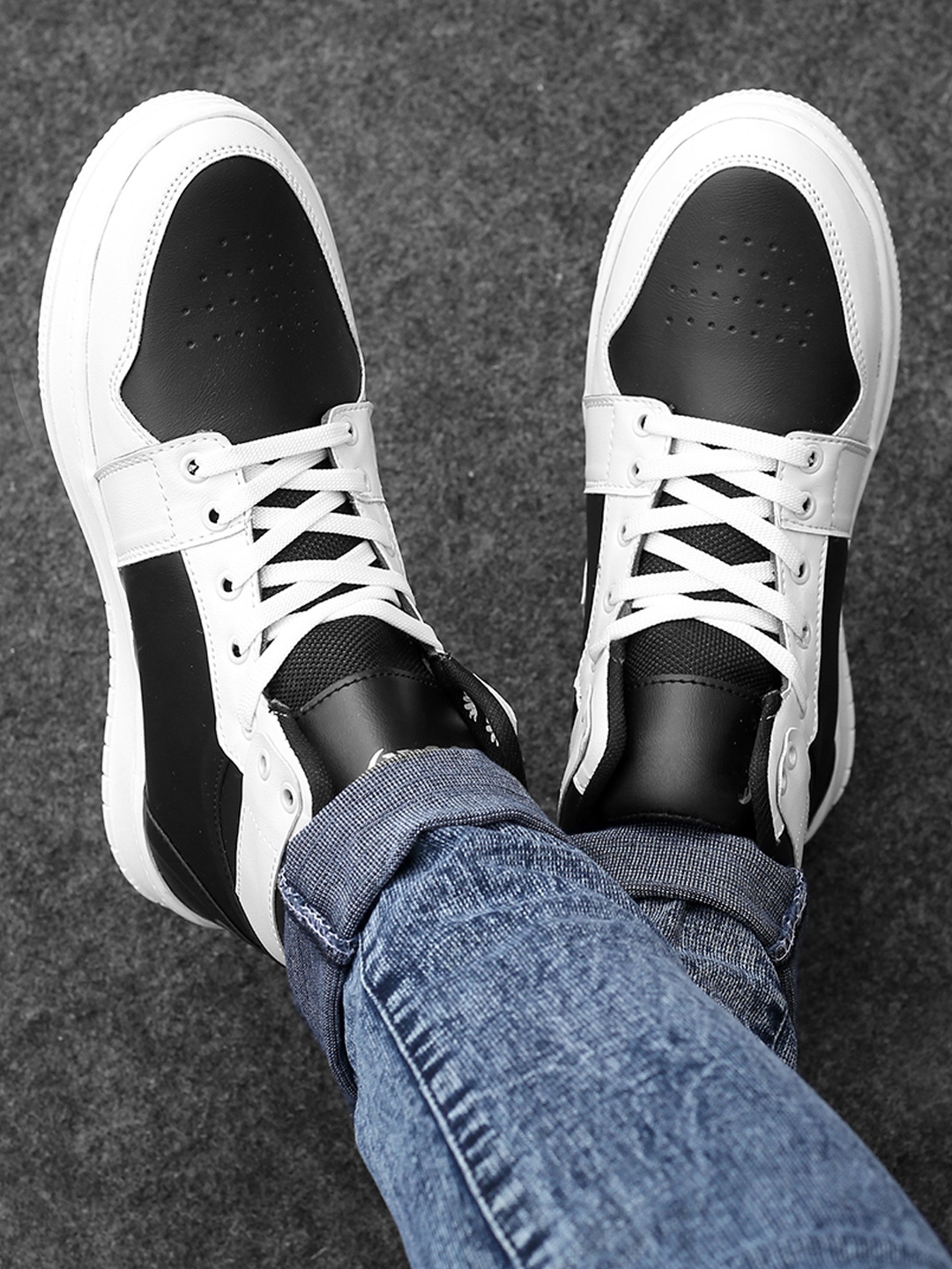 

riffway Men Sneakers, Black
