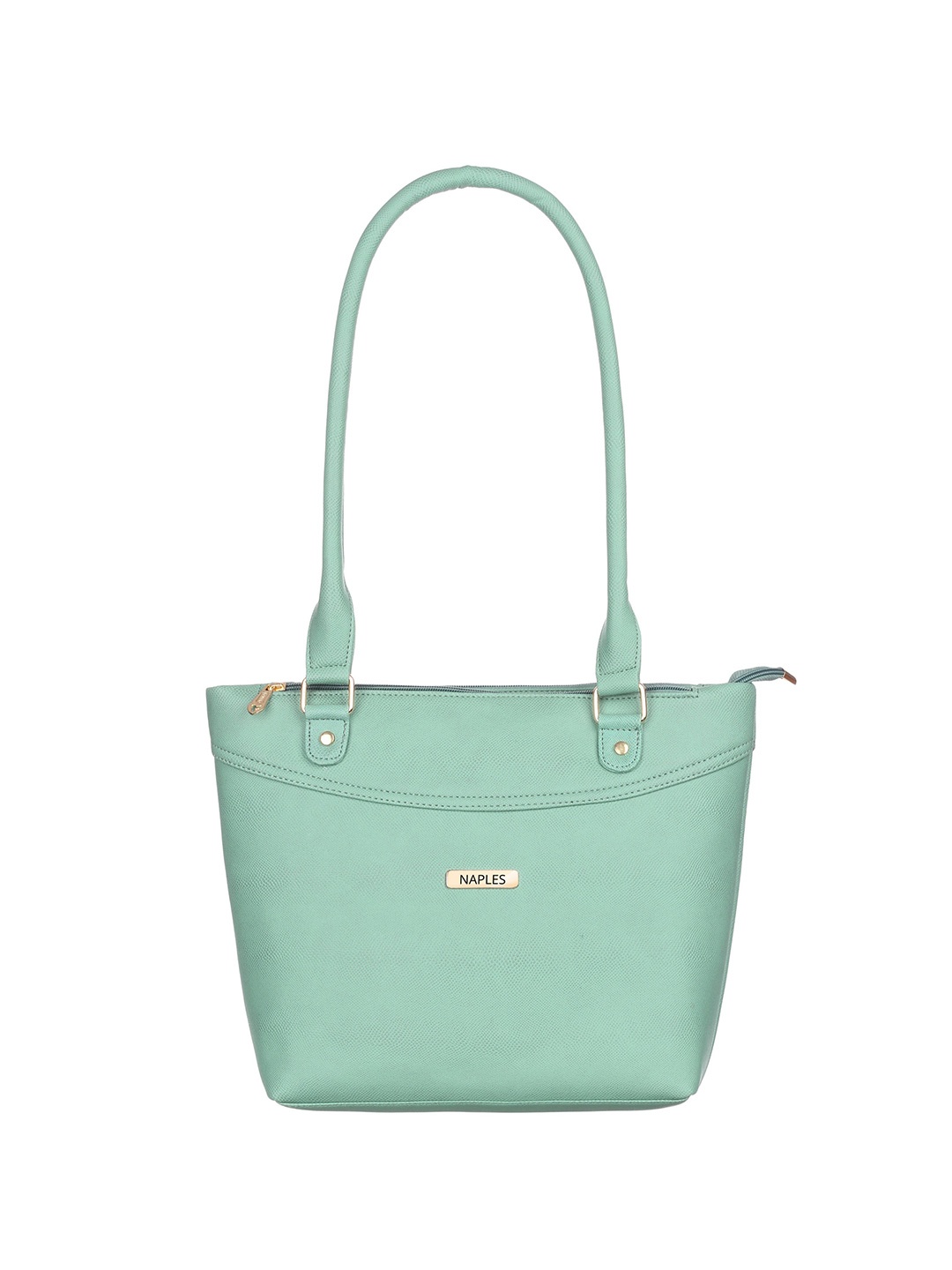 

Naples PU Structured Shoulder Bag, Grey