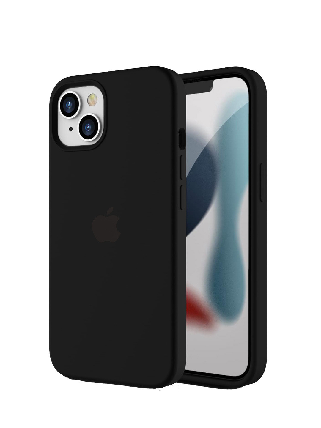 

TREEMODA Solid Printed iPhone 14 Back Case Mobile Accessories, Black