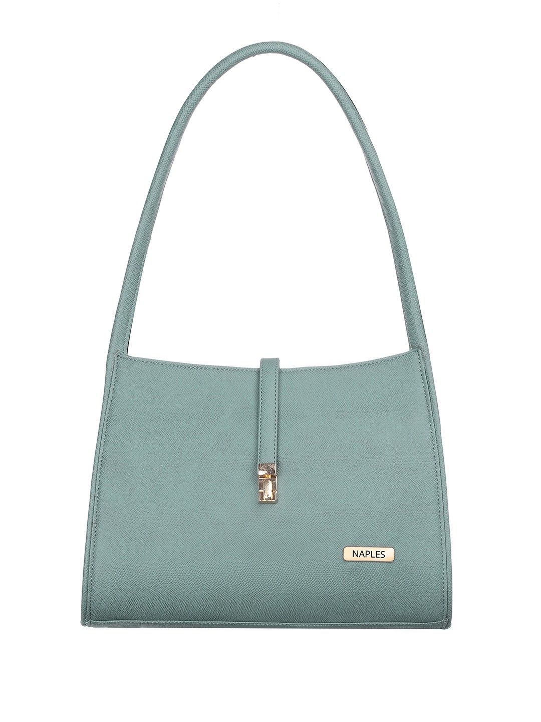 

Naples PU Structured Shoulder Bag, Grey