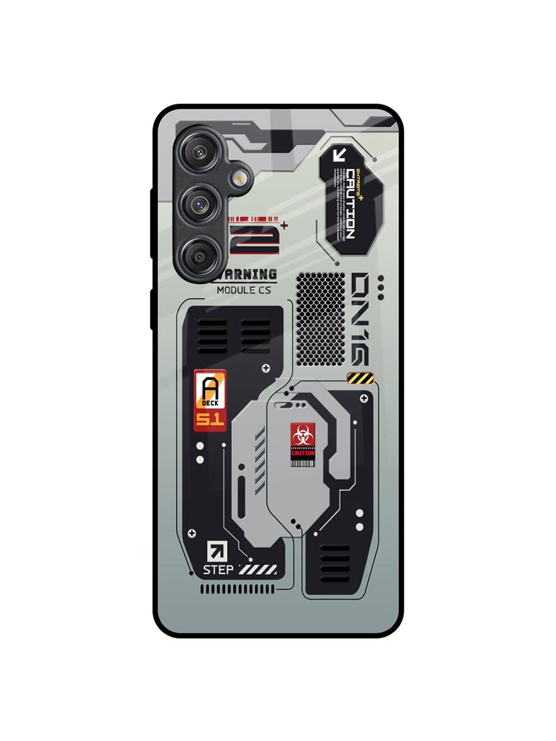 

QRIOH Typography Printed Samsung Galaxy M55 5G Back Case Mobile Accessories, Multi