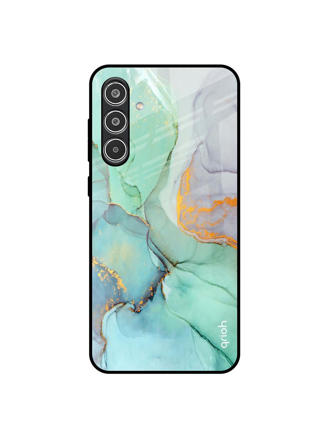 

QRIOH Quirky Printed Samsung Galaxy A36 5G Back Case Mobile Accessories, Green