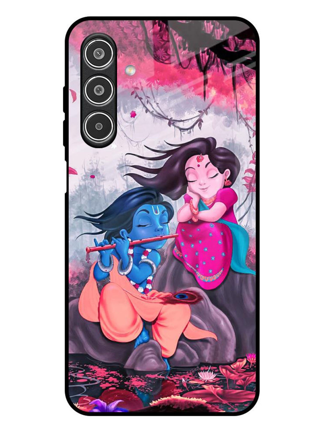 

QRIOH Quirky Printed Samsung Galaxy A26 5G Back Case Mobile Accessories, Blue