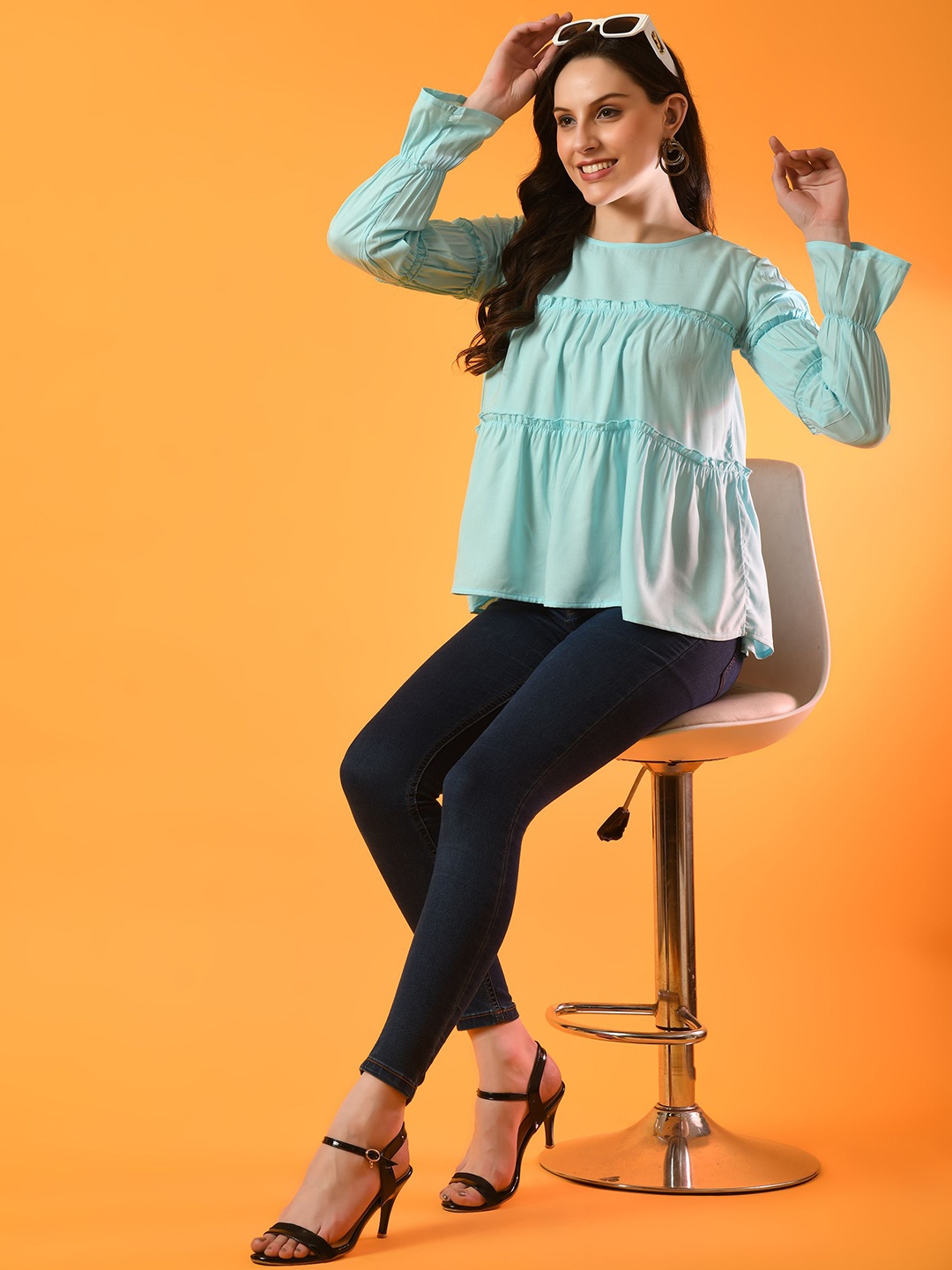 

Metronaut Top, Blue
