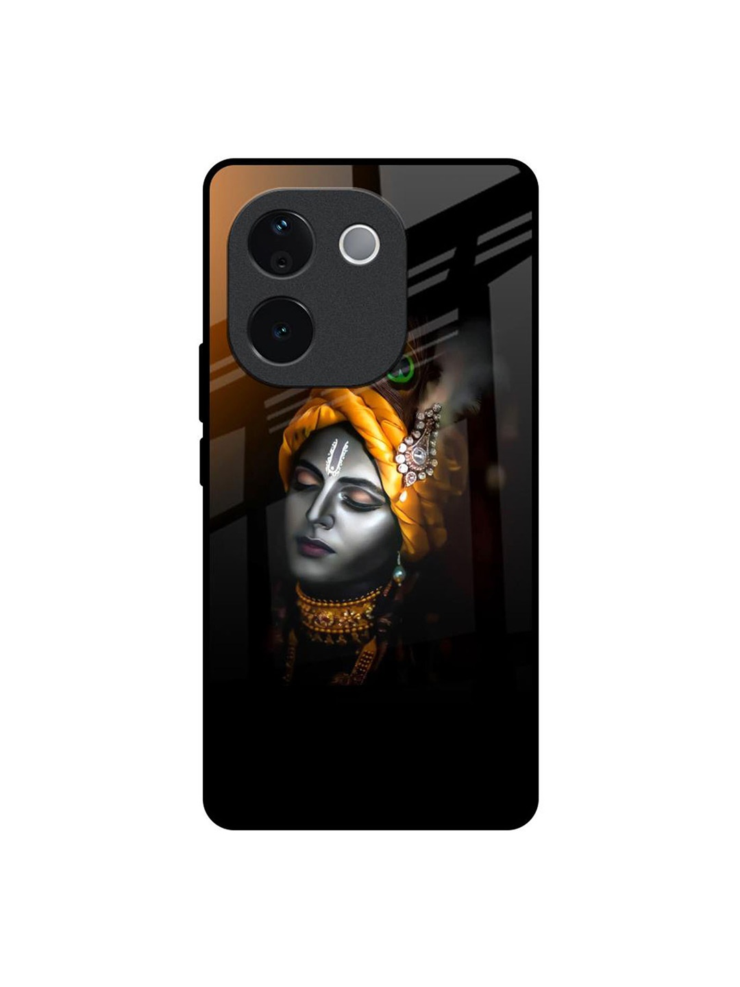 

QRIOH Quirky Printed IQOO Z9s Pro 5G Back Case Mobile Accessories, Black