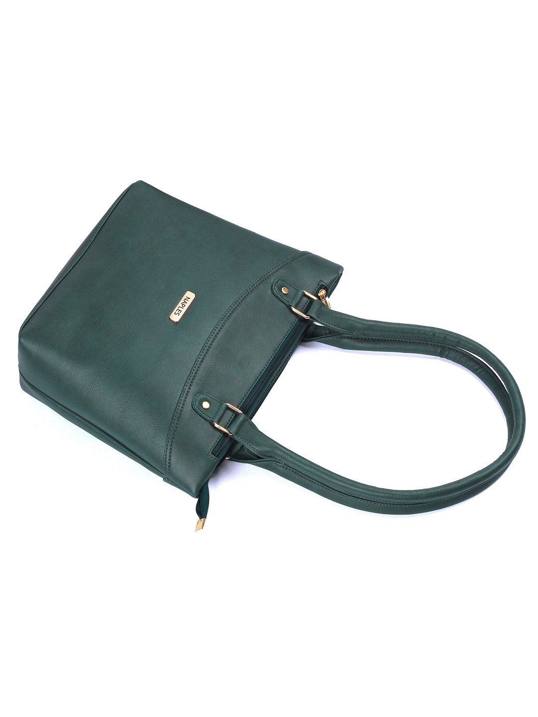 

Naples PU Structured Shoulder Bag, Green