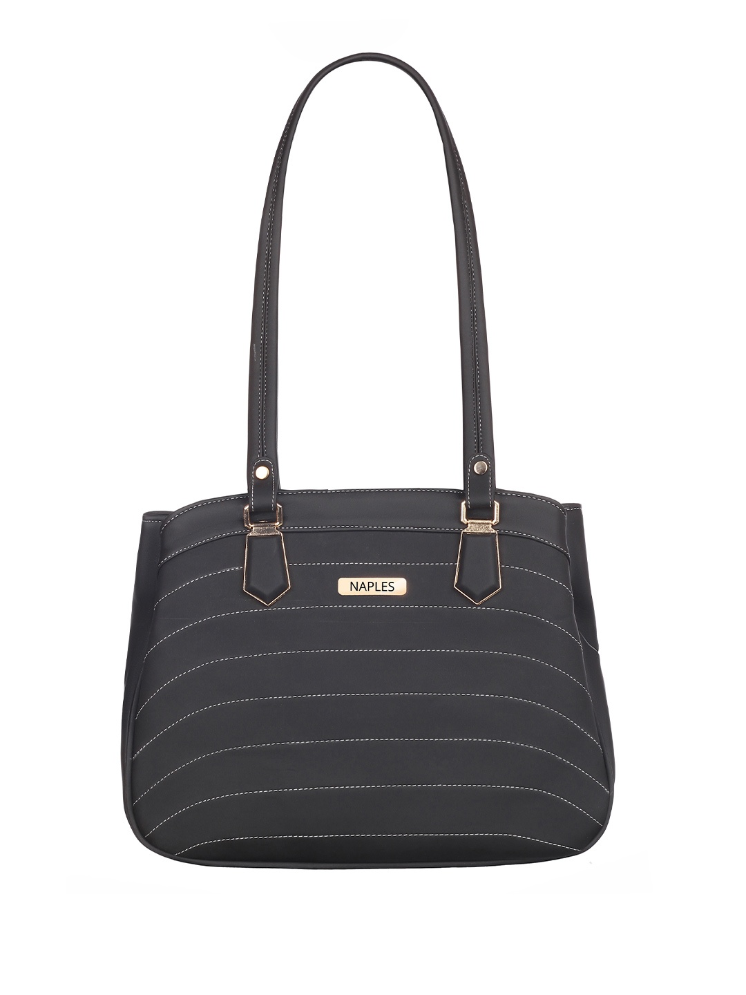 

Naples PU Structured Shoulder Bag, Tan