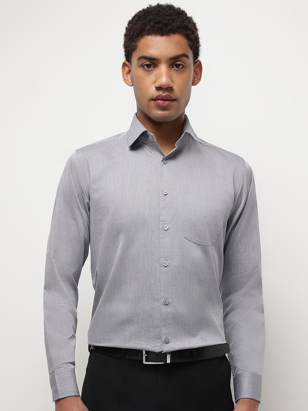 

Richlook Men Comfort Opaque Casual Shirt, Red