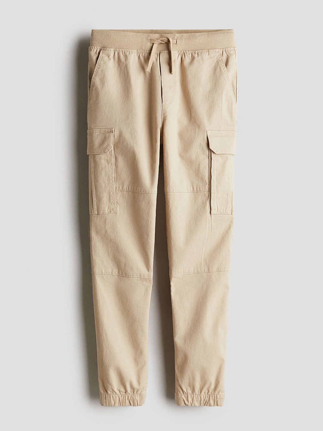 

H&M Boys Mid-Rise Cargo, Beige