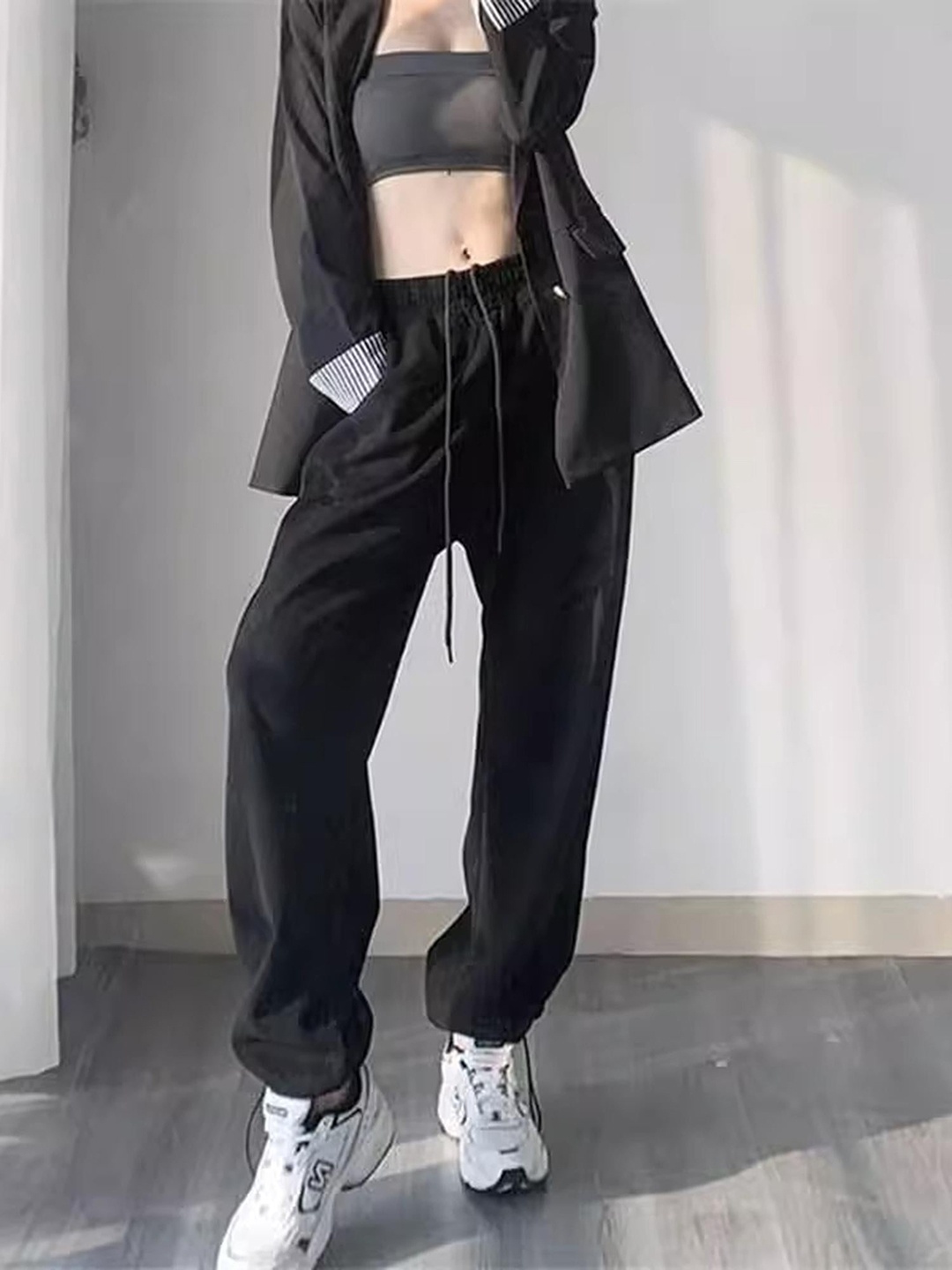 

Outzidr Women Relaxed Fit Joggers, Black