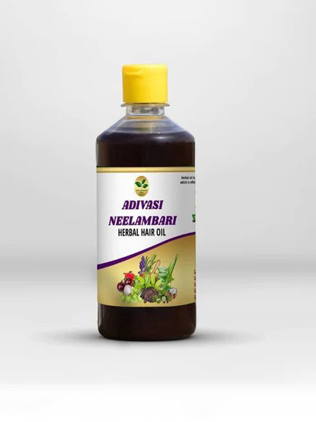 

ADIVASI NEELAMBARI Ayurvedic Herbal Hair Oil For Hair Growth - 500 ml, Black