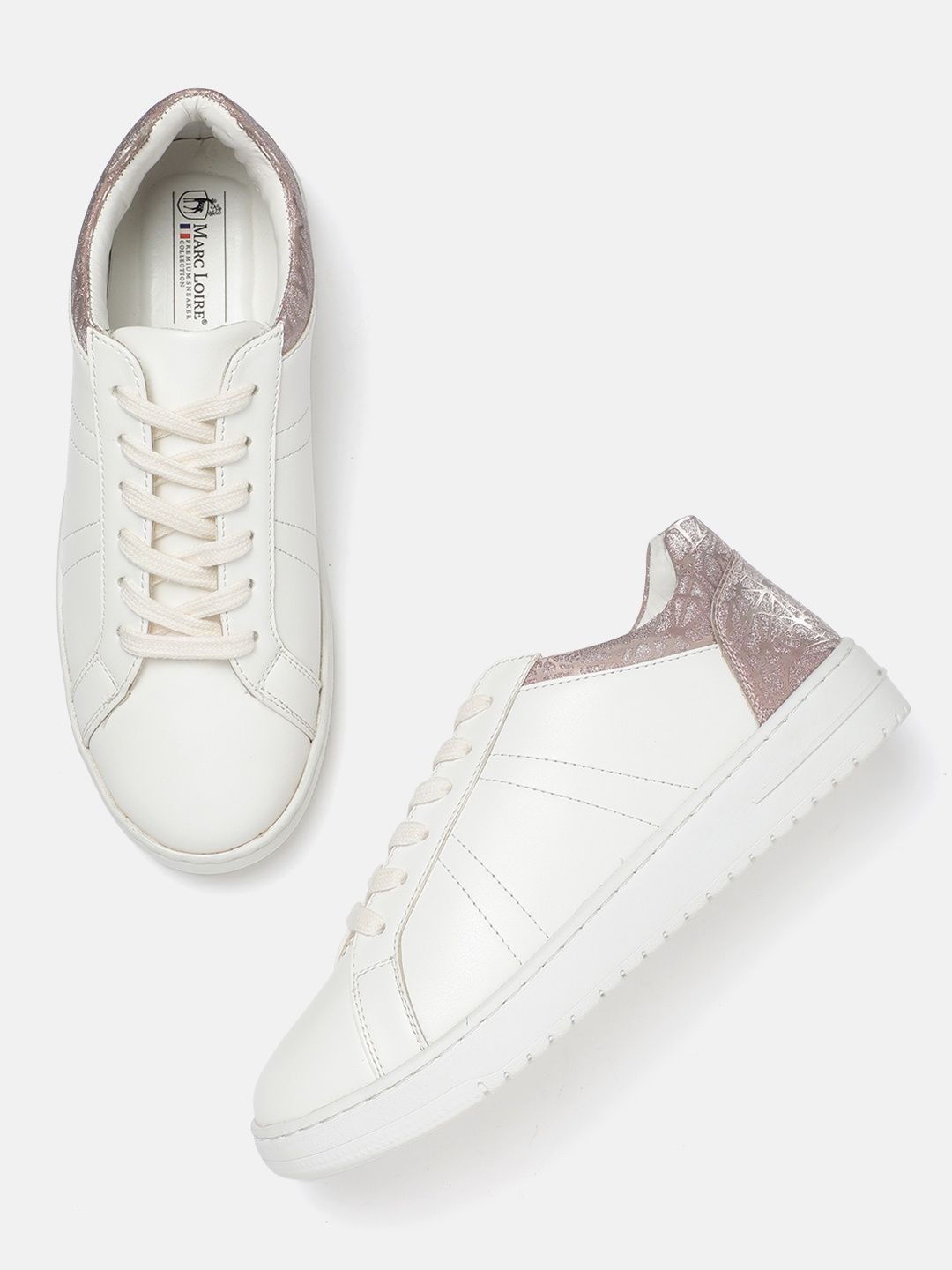 

Marc Loire Women Colourblocked Sneakers, White