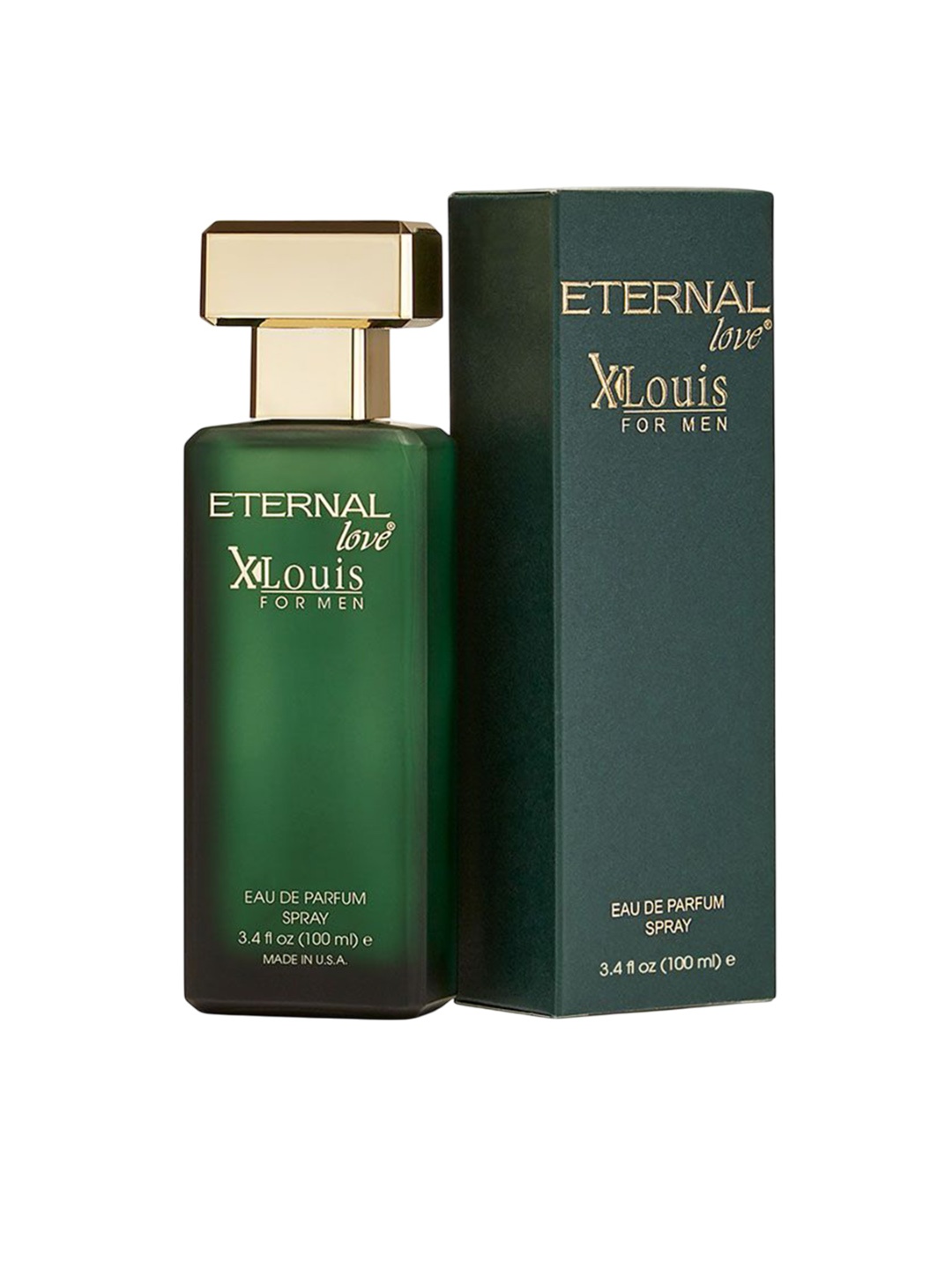 

ETERNAL Love X-Louis Long Lasting Alcohol-Free Eau de Parfum Spray - 100 ml, Green