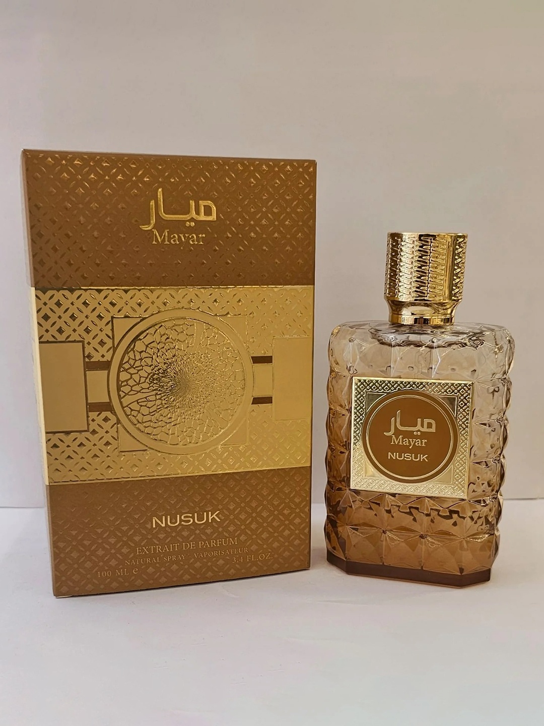 

NUSUK Mayar Long Lasting Extrait de Parfum - 100 ml, Brown