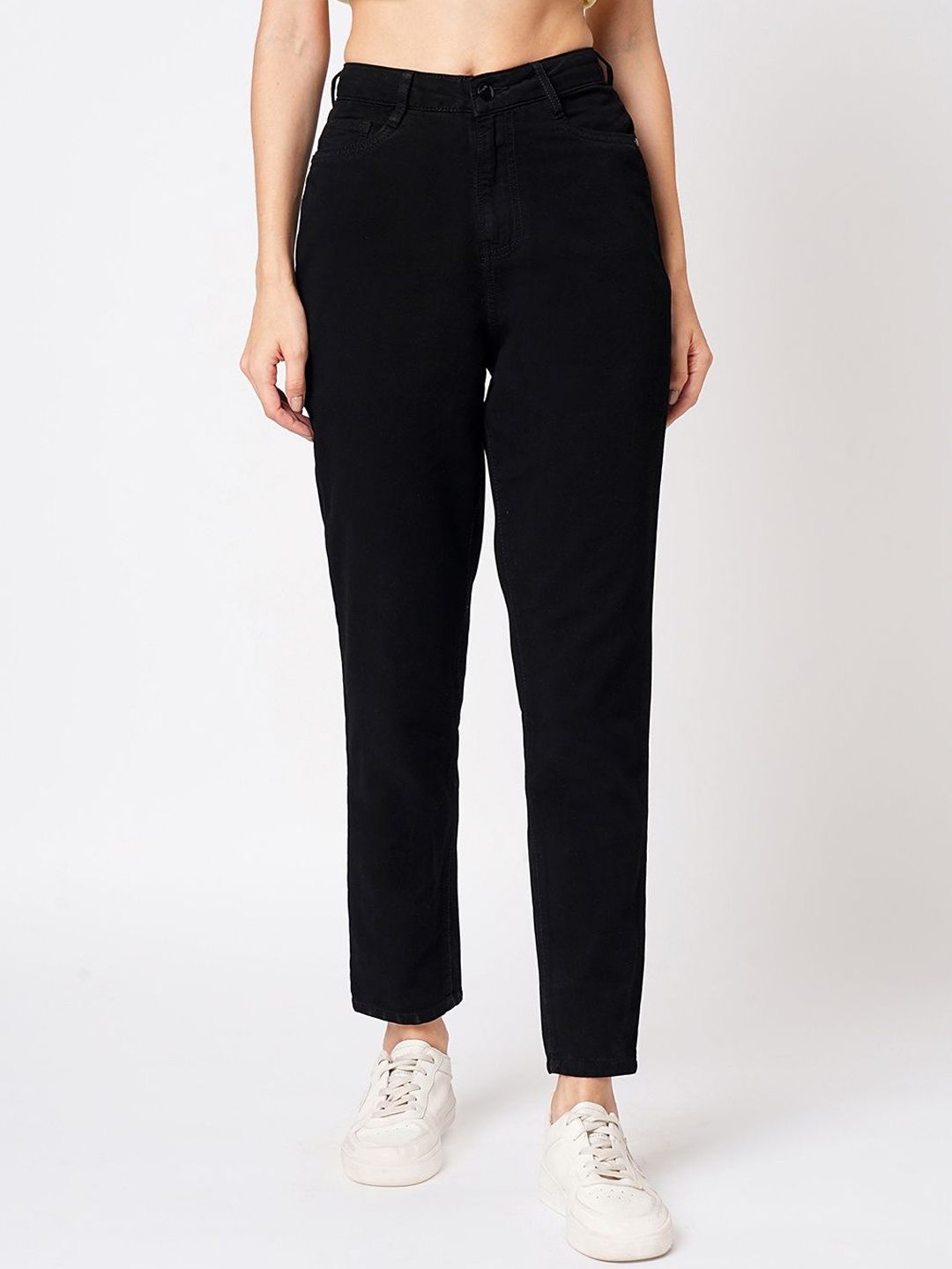 

Kraus Jeans Women High-Rise Jeans, Black