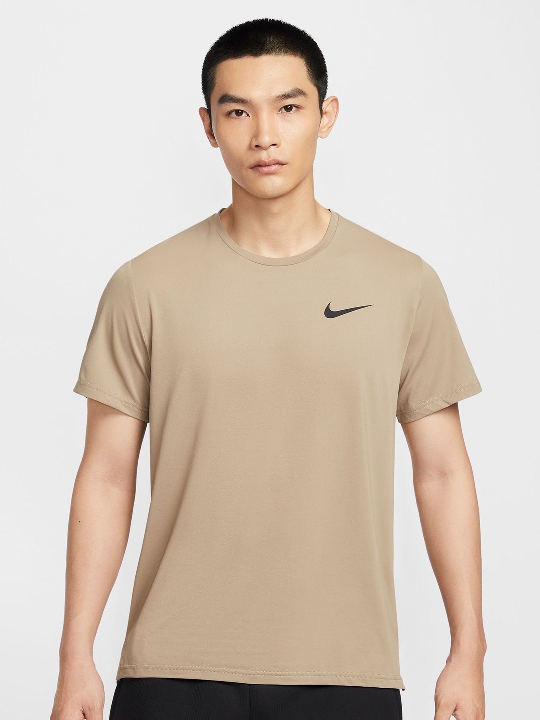 

Nike Pro Dri-FIT Men Short-Sleeve Top, Brown
