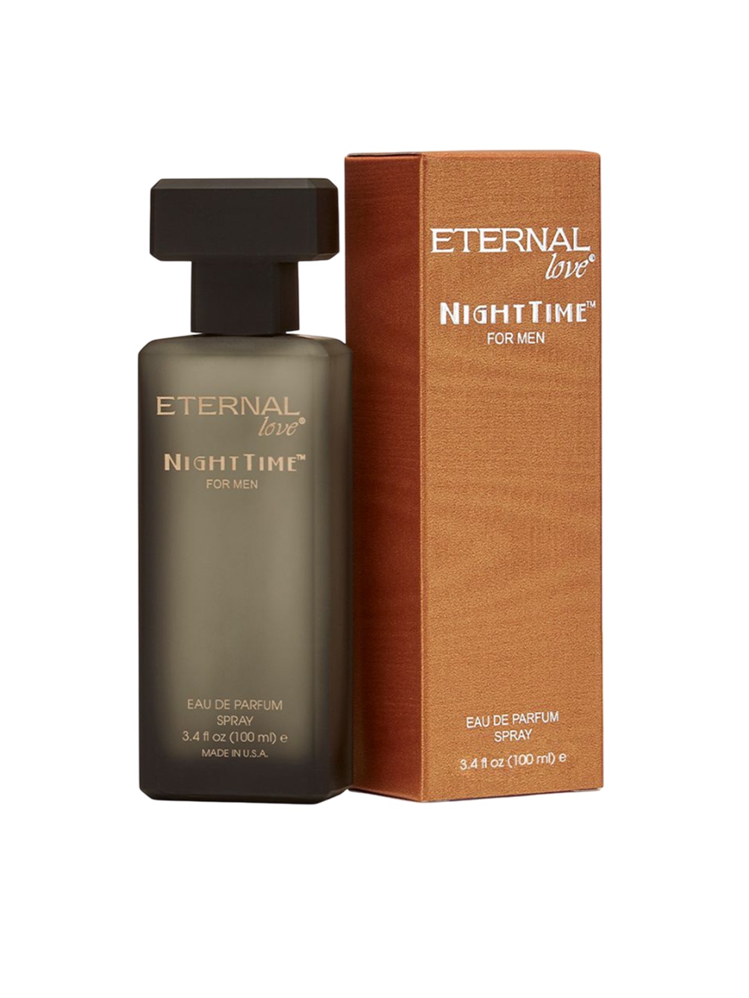 

ETERNAL Love Nighttime Long Lasting Cruelty-Free Eau de Parfum - 100 ml, Black