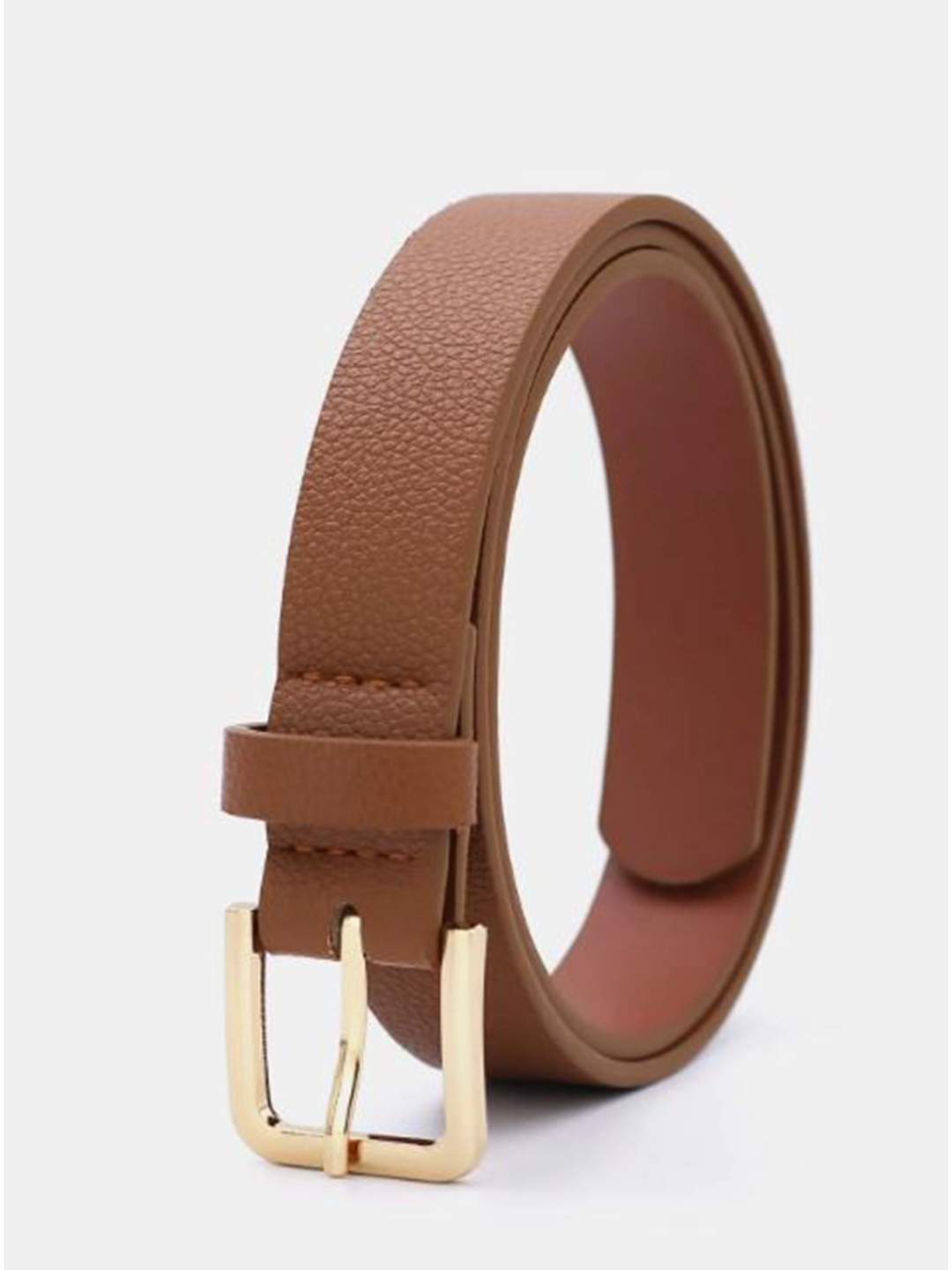 

HAPANI FASHION Women Leather Belt, Brown