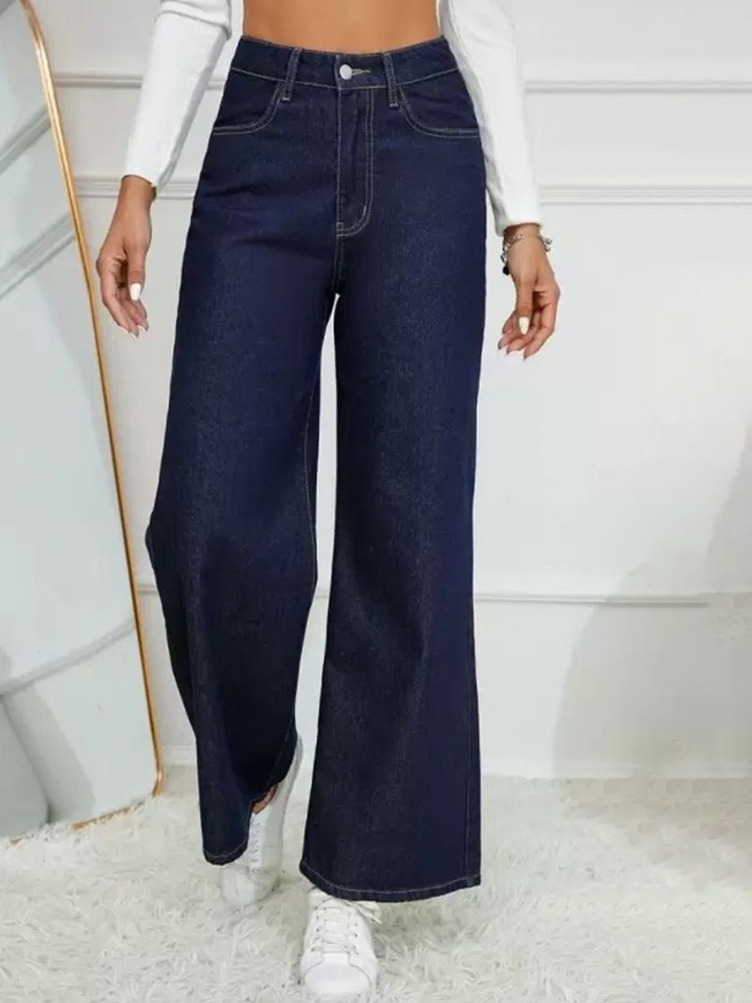 

LINARIA Women Classic Relaxed Fit Jeans, Blue