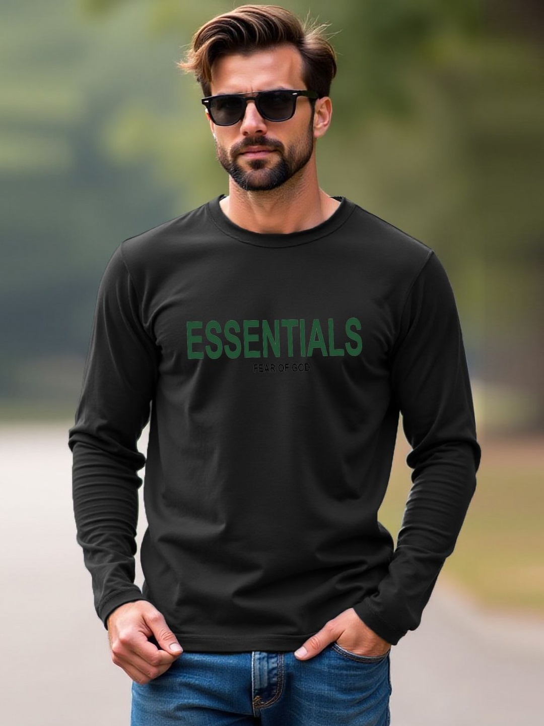

Moda Rapido Men Typography Printed Cotton T-shirt, Black