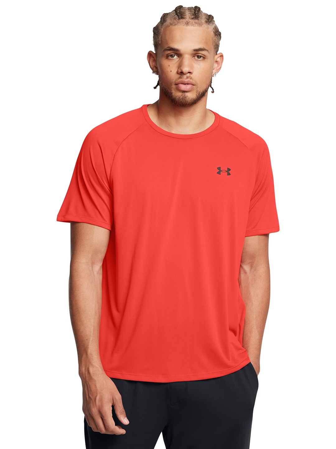

UNDER ARMOUR Men Tech 2.0 Relaxed Fit Training T-shirt, Orange