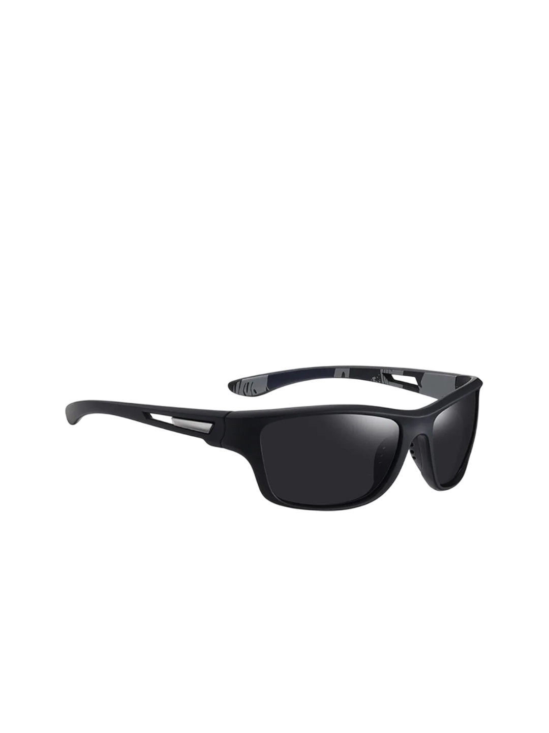 

FUNGLASSES Unisex Sunglasses with Polarised and UV Protected Lens 336 polariz og black box
