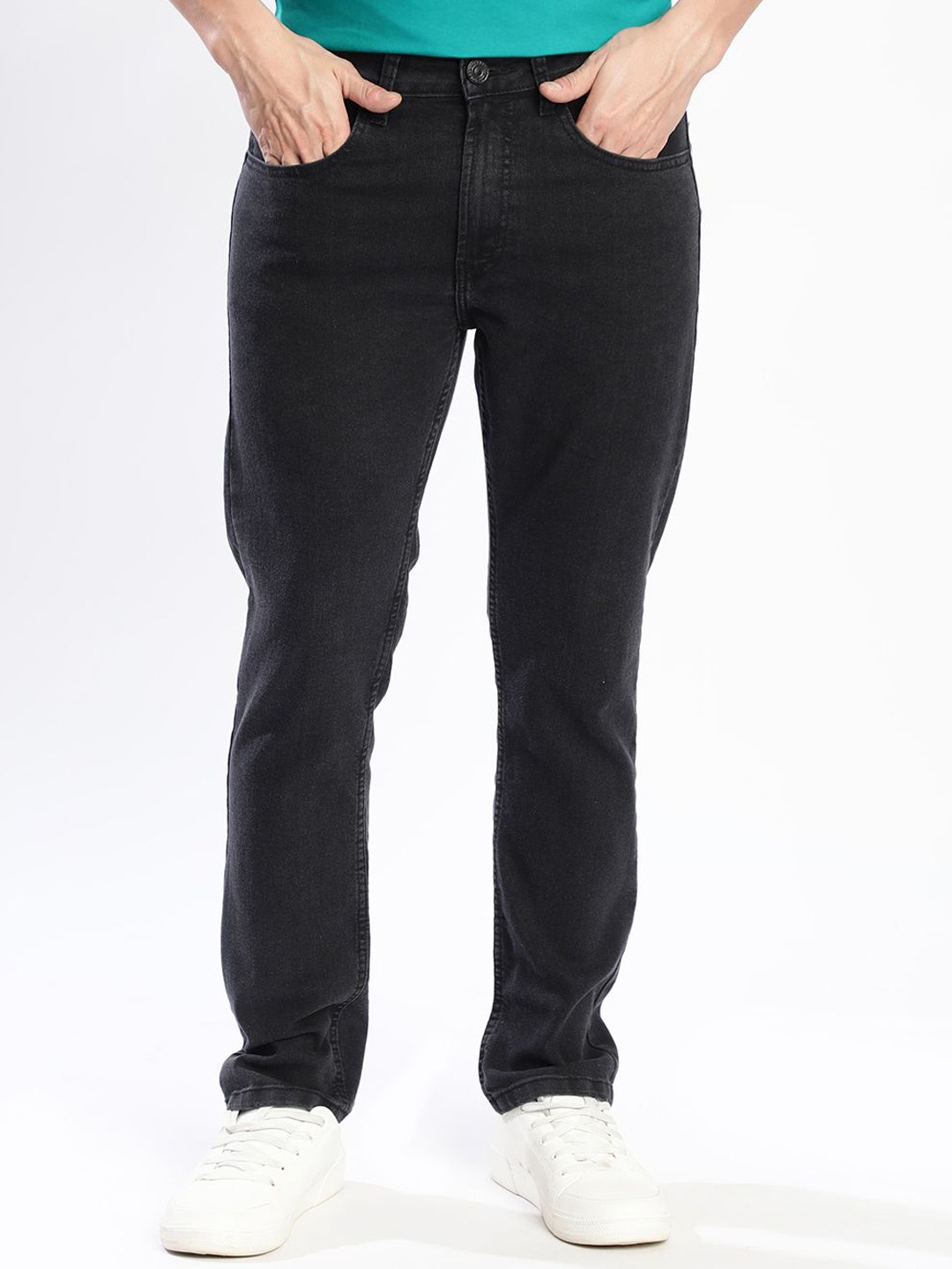

Bene Kleed Men Cotton Slim Fit Jeans, Black