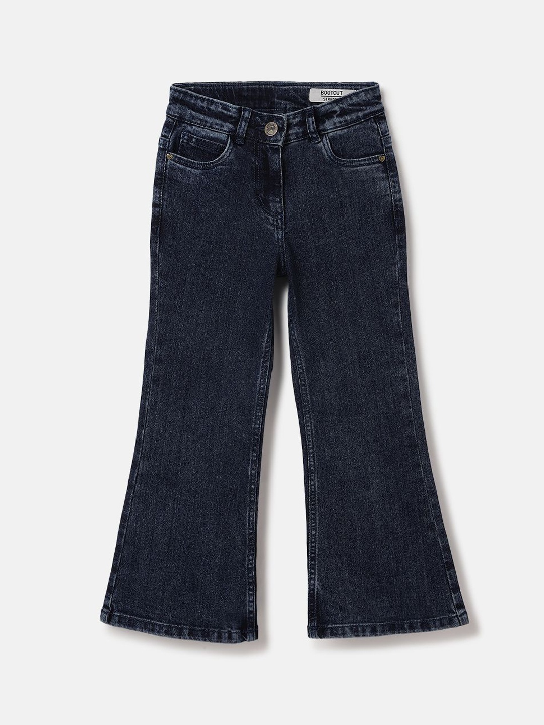 

Blue Giraffe Girls Bootcut Stretchable Jeans