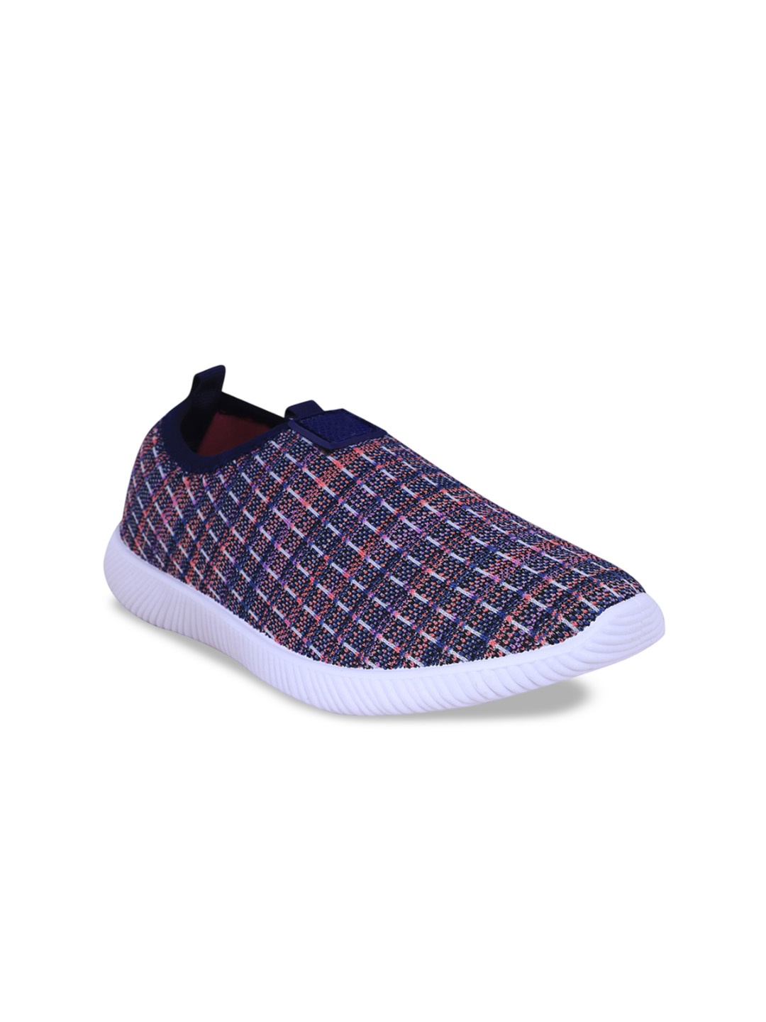 

FABBMATE Girls Woven Design Slip-On Sneakers, Pink