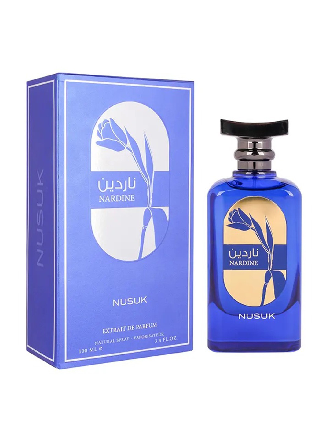 

NUSUK Nardine Long Lasting Eau de Parfum - 100 ml, Blue
