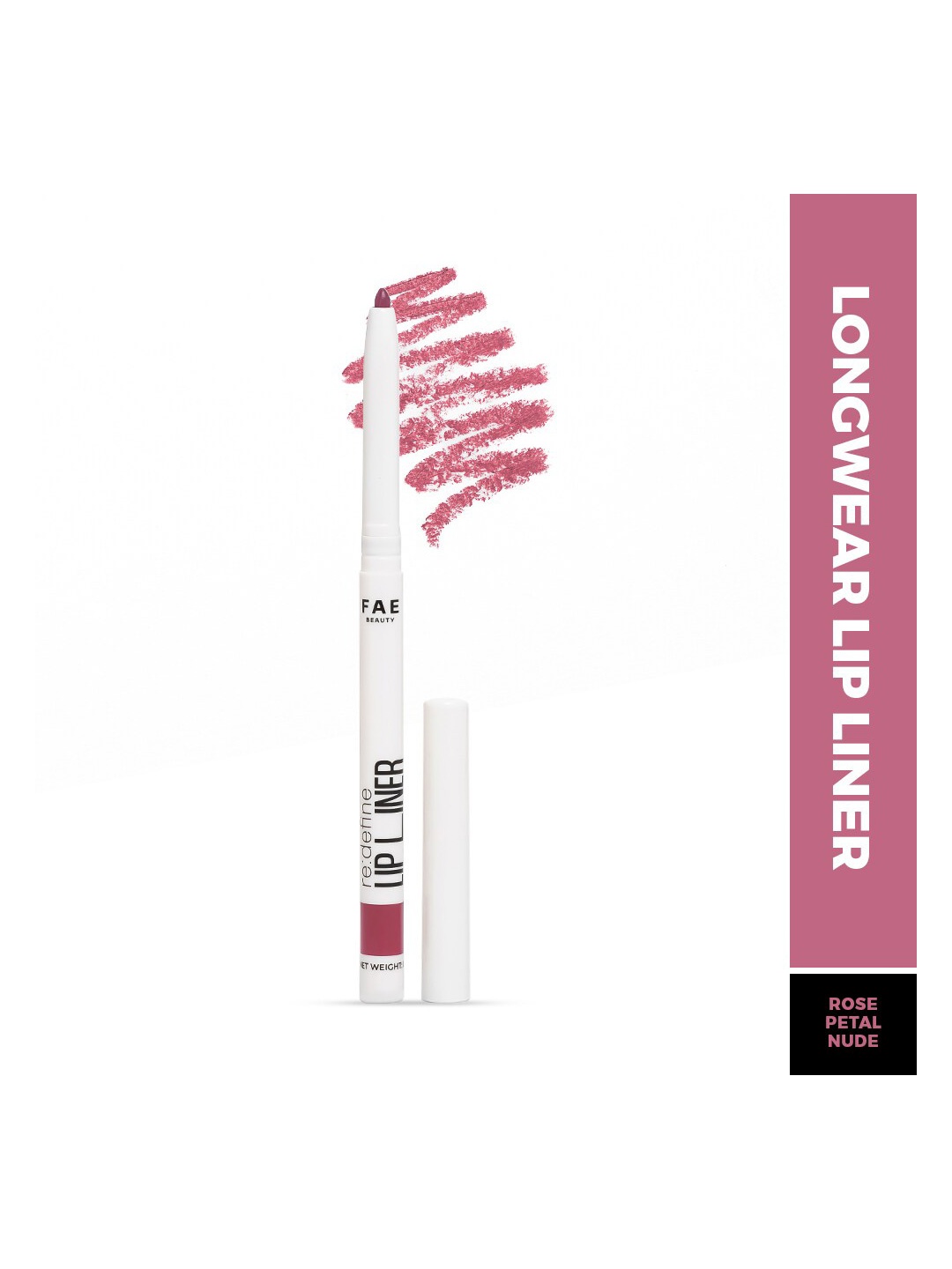 

FAE BEAUTY Re Define Matte Long Lasting Lip Liner - Lifeline 005, Pink