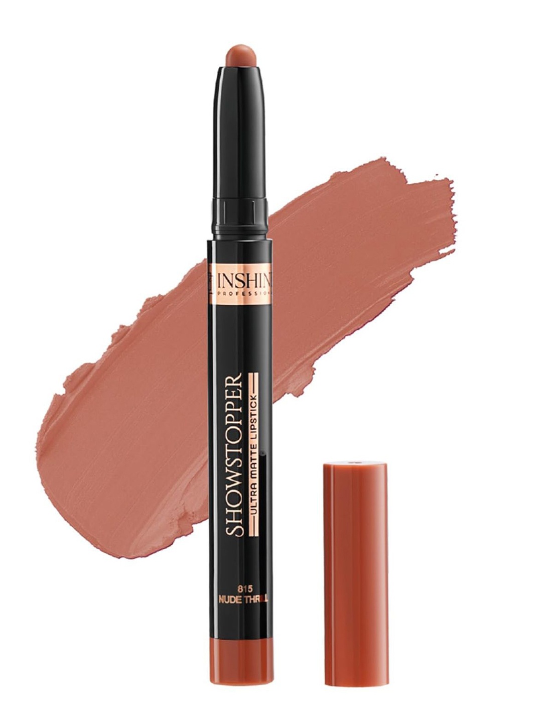 

Inshine Showstopper Ultra Matte Long Lasting Matte Lipstick - 3.5 g Nude Thrill 815