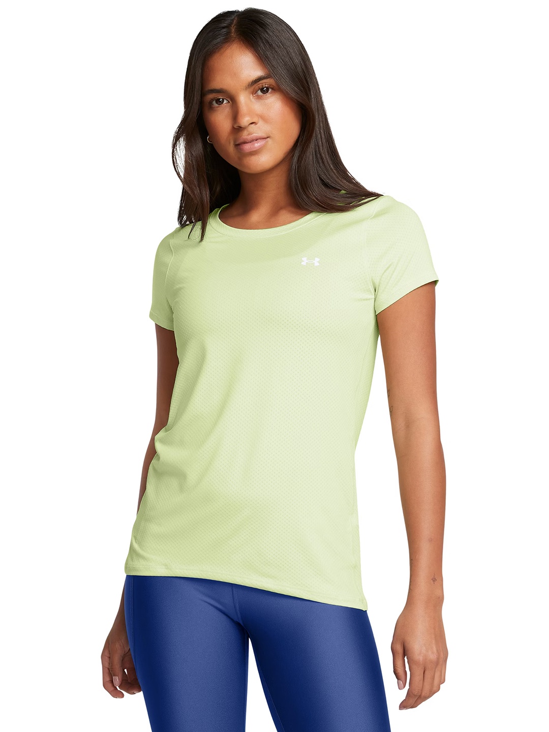 

UNDER ARMOUR Slim Fit Short Sleeve Training T-shirt, Green