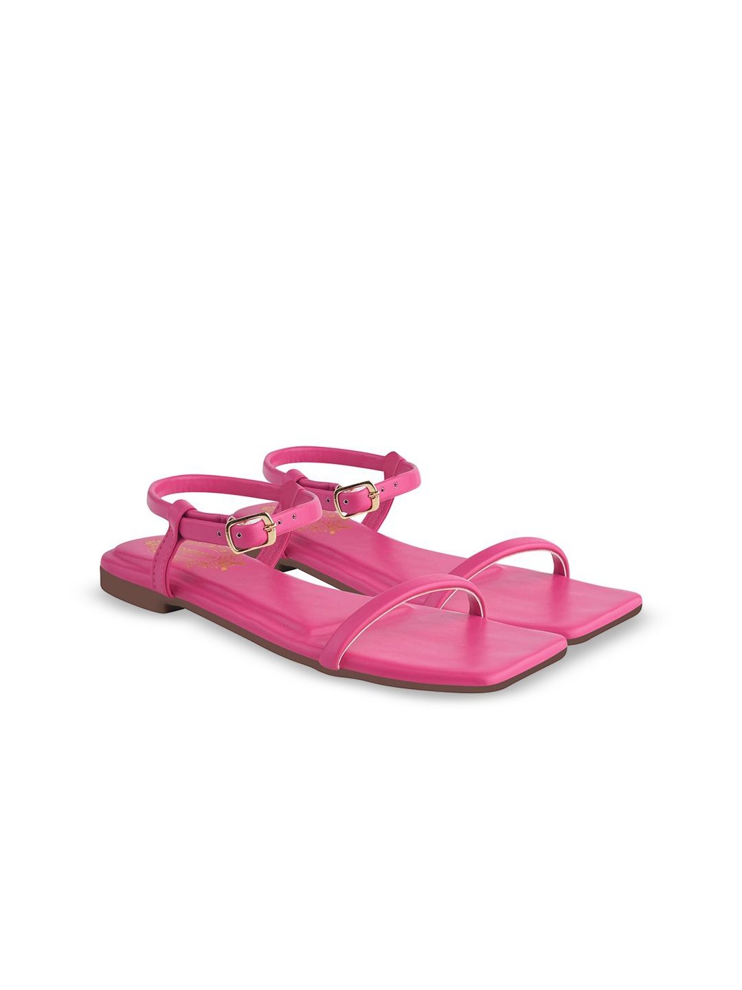 

Shoetopia Women Open Toe Flats, Pink