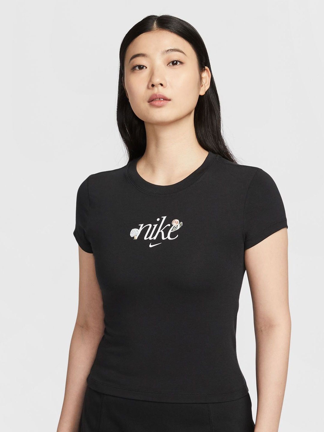 

Nike Sportswear Chill Knit Slim Graphic T-Shirt, Black