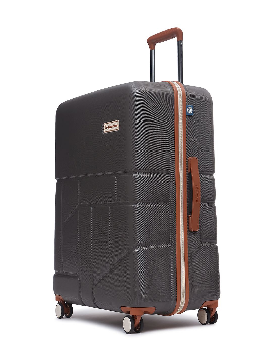 

uppercase Rock Hard Luggage Trolley Bag Large Grey