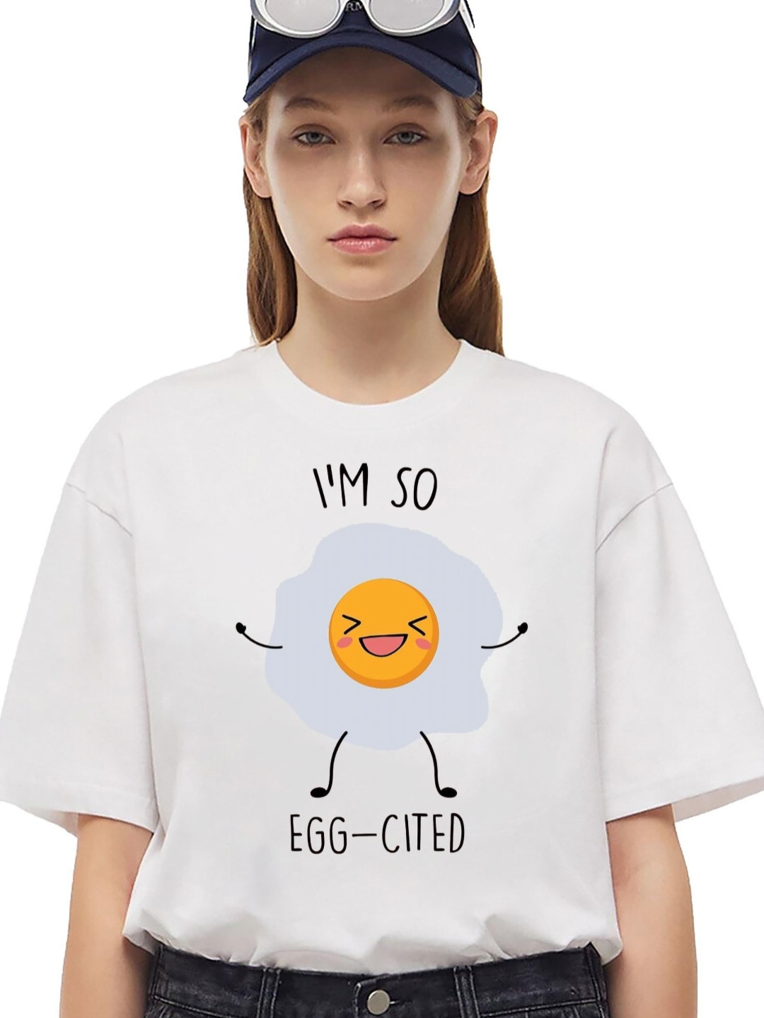 

VLAM Women Graphic Printed Round Neck T-shirt, White