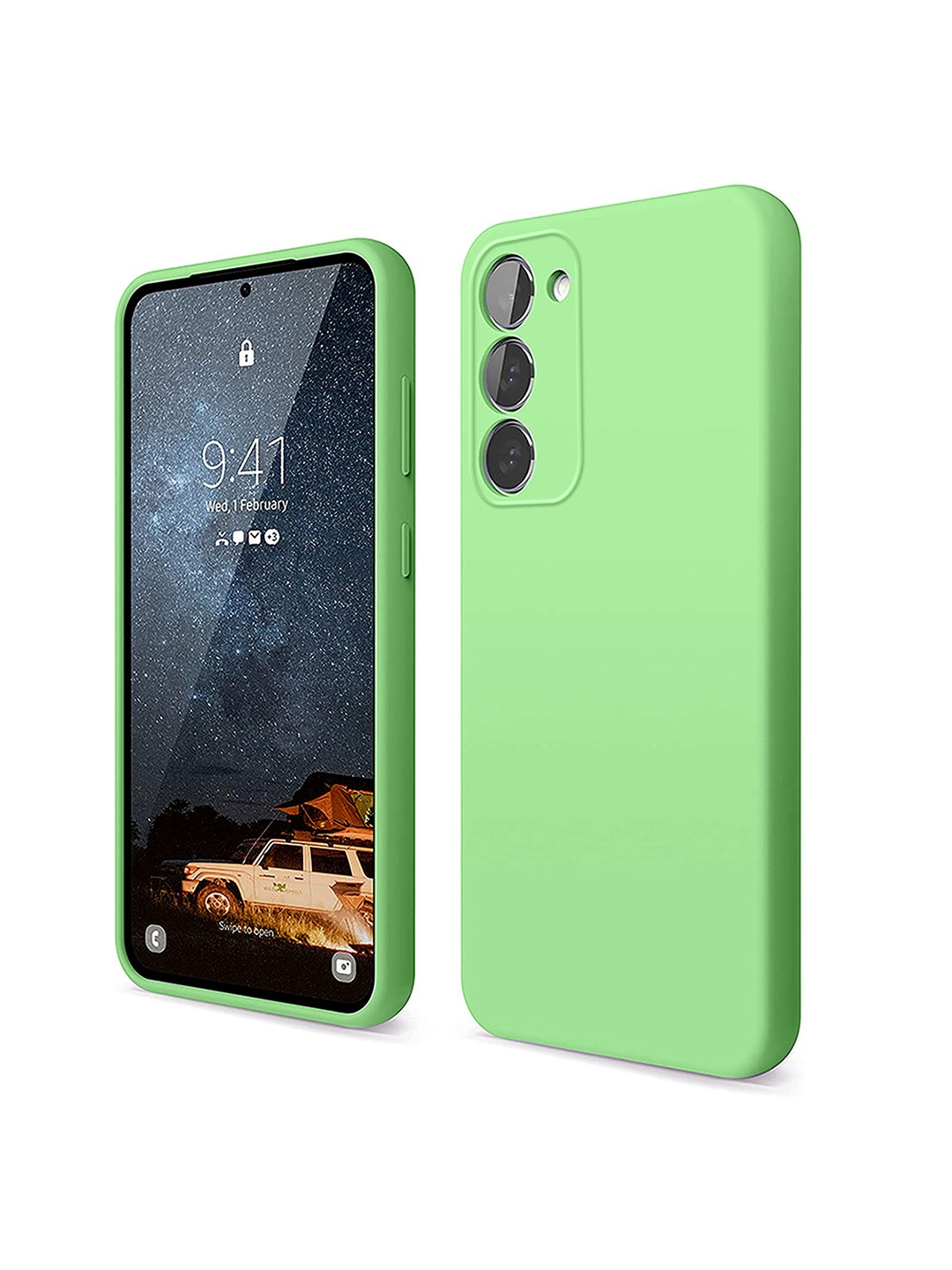 

LIRAMARK Solid Samsung Galaxy S23 Plus Back Case, Green