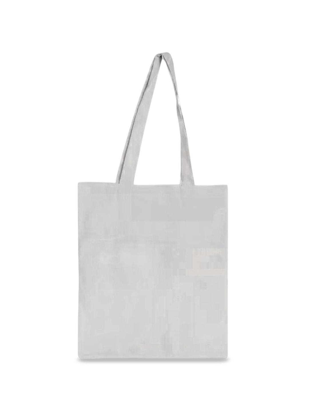

RAK DESIGNS Unisex Solid Shopper Canvas Tote Bag, Grey