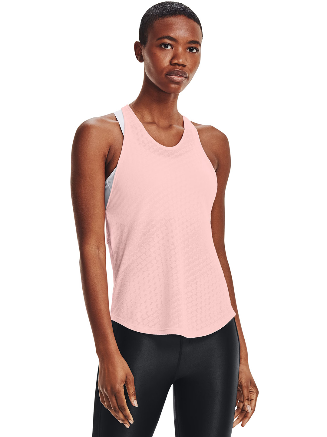 

UNDER ARMOUR UA Streaker Runclipse Tank Top, Pink