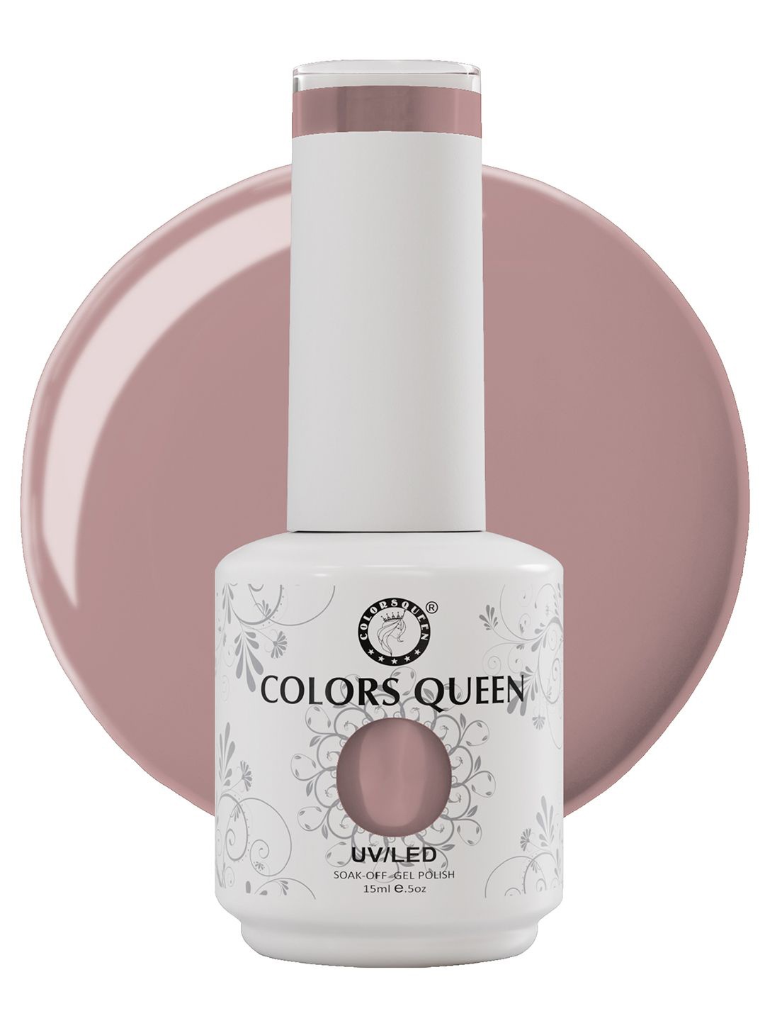 

Colors Queen UV/LED Soak Off Long Wearing Gel Polish 15ml - Shade 138, Nude