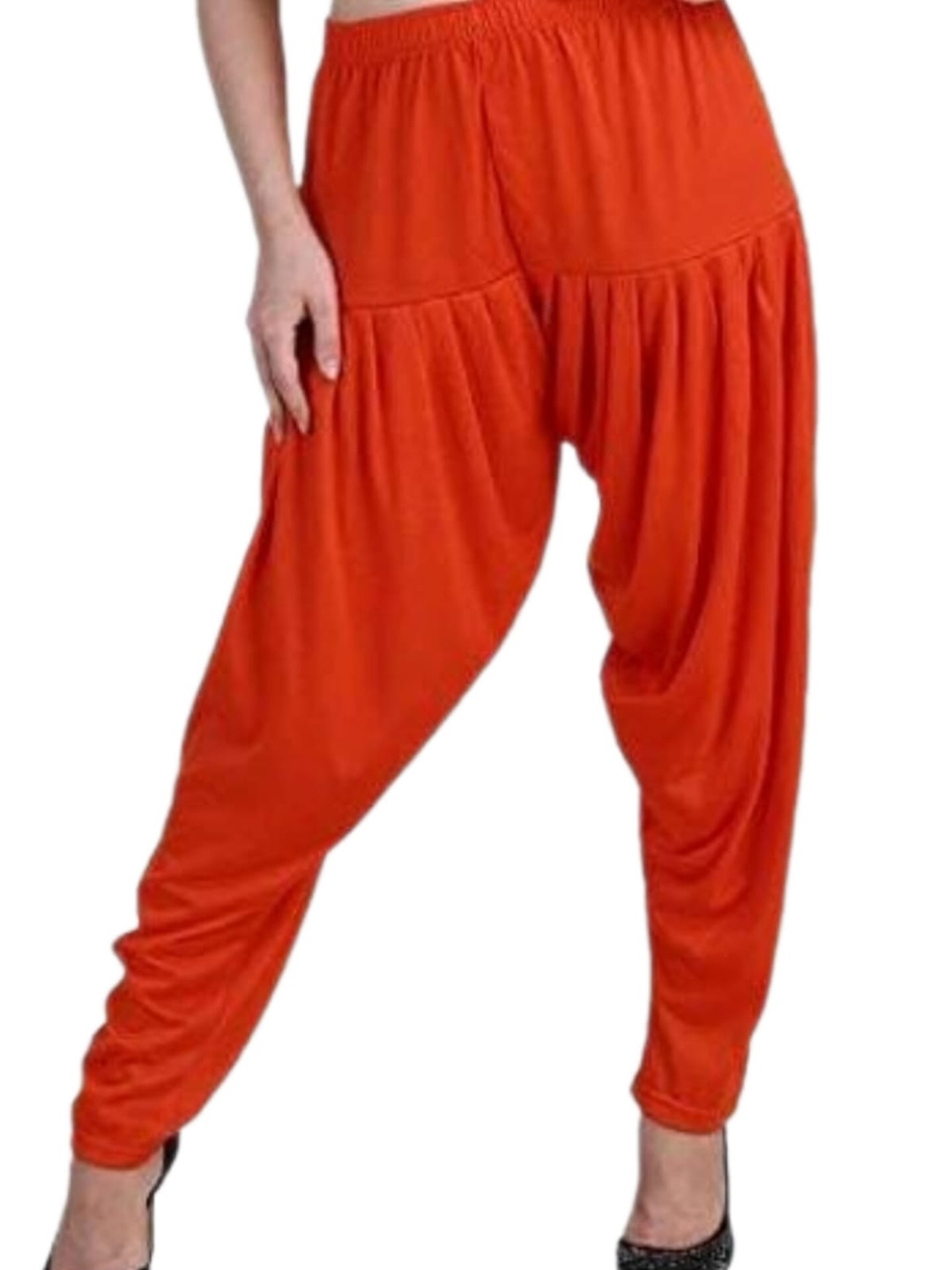 

OUTER WEAR AYAM EXPORTS Women Mid Rise Patiala, Orange