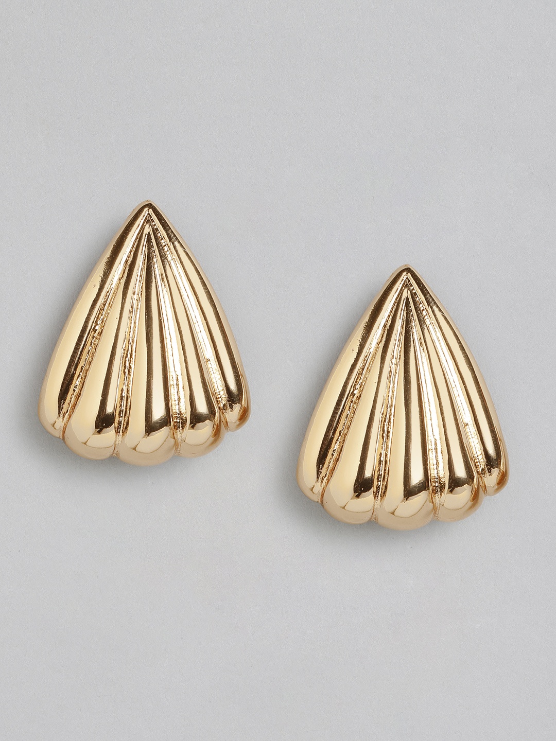 

Forever New Gold-Plated Contemporary Studs Earrings