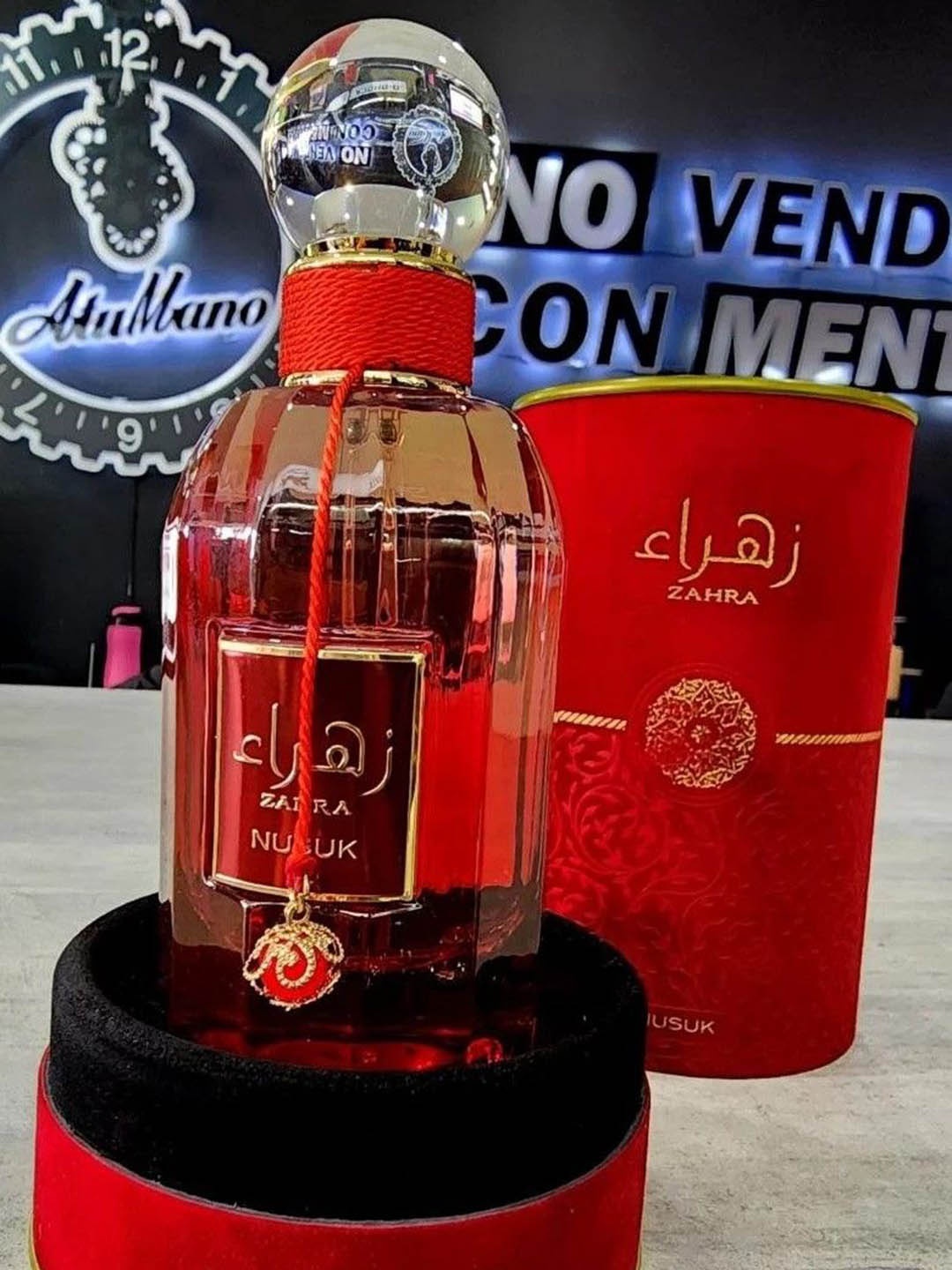 

NUSUK Zahra Long Lasting Eau de Parfum - 85 ml, Red