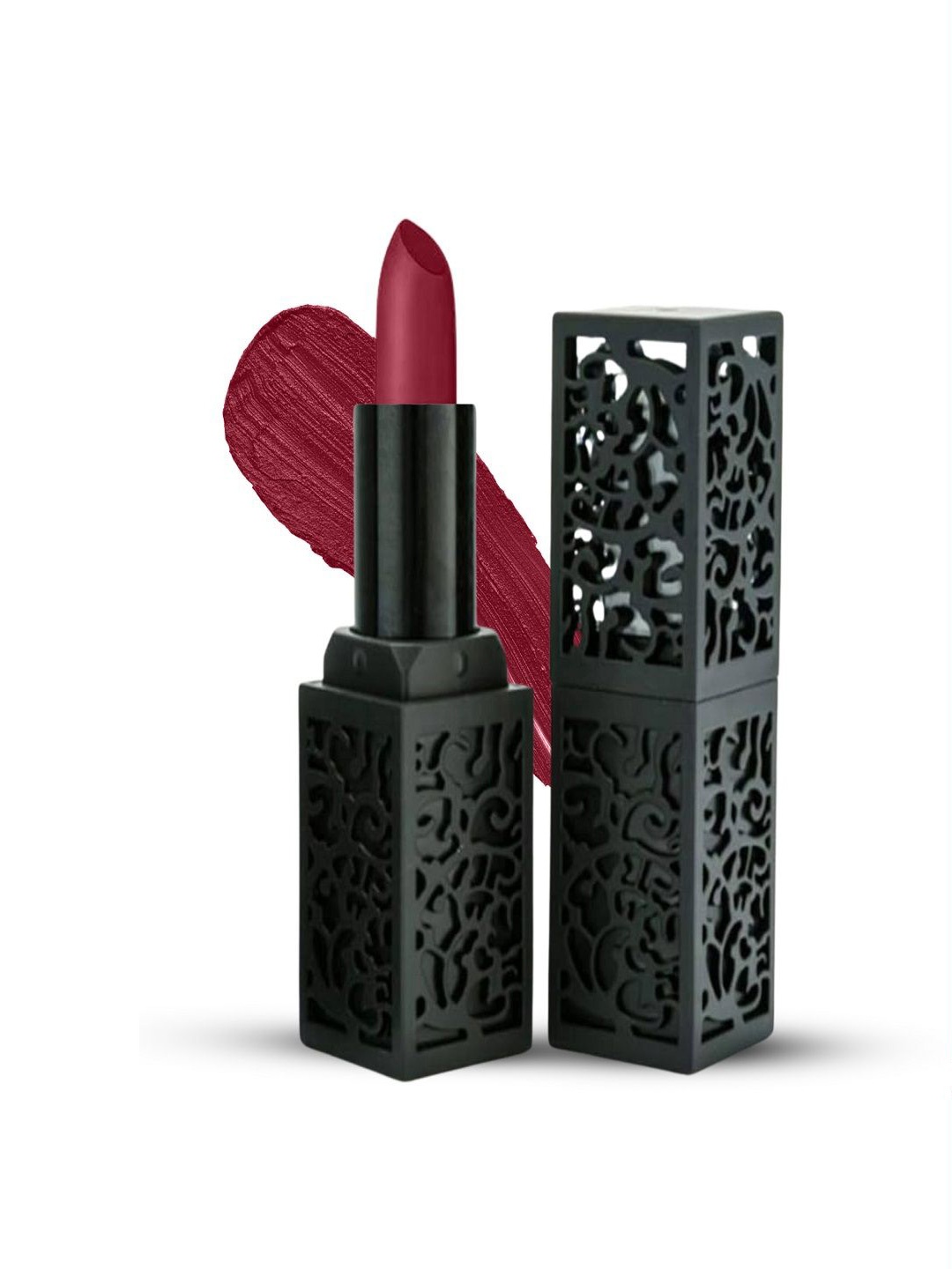 

7EVEN My Color n My Shade Satin Matte Lipstick - 4.8 g Shade - Perfect Pleasure - 64, Burgundy