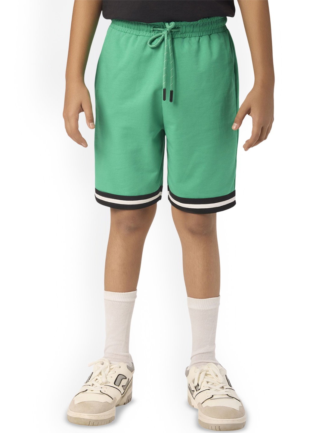 

You Got Plan B Boys Running Sports Shorts, Green