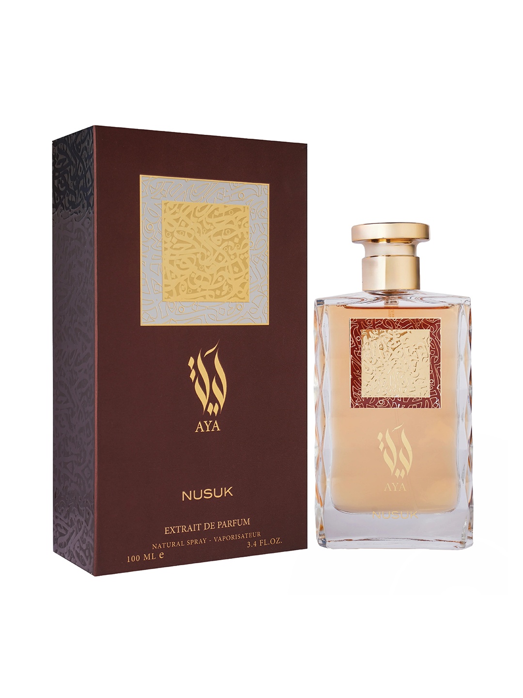 

NUSUK Aya Long Lasting Eau de Parfum - 100 ml, Transparent